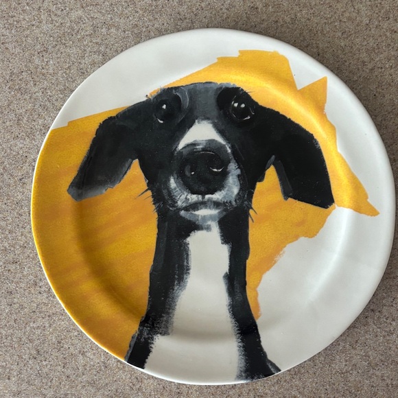 Anthropologie Other - Anthropologie Sally Muir Dog plate